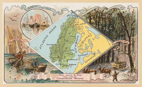 Arbuckle Brothers Company, Norway & Sweden, 1889