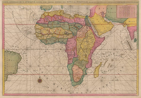 Pierre Mortier, Africa , 1700