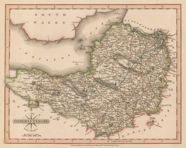 John Cary, Somersetshire, 1809
