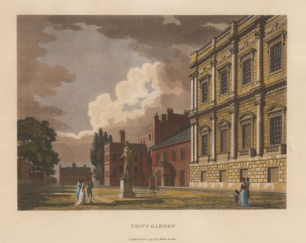 Thomas Malton, London - Privy Gardens, 1792