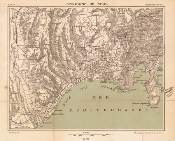 Louis Thuillier, Environs de Nice, 1884