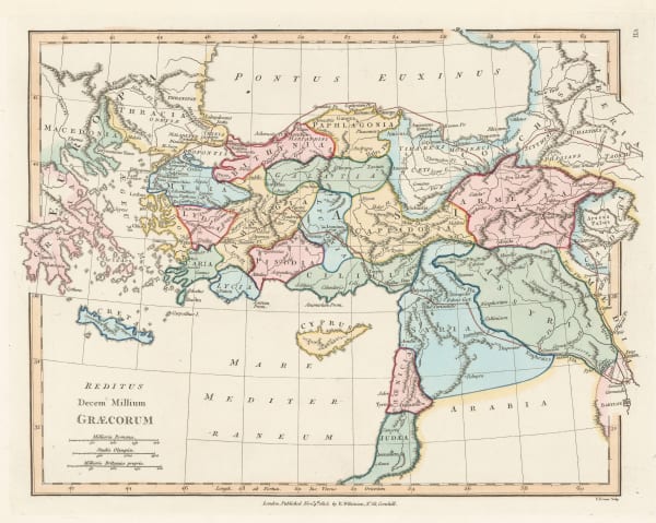 Robert Wilkinson, The March of the Ten Thousand Greeks, 1842