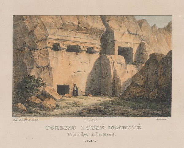 Leon de Laborde, Jordan - Petra, 1839