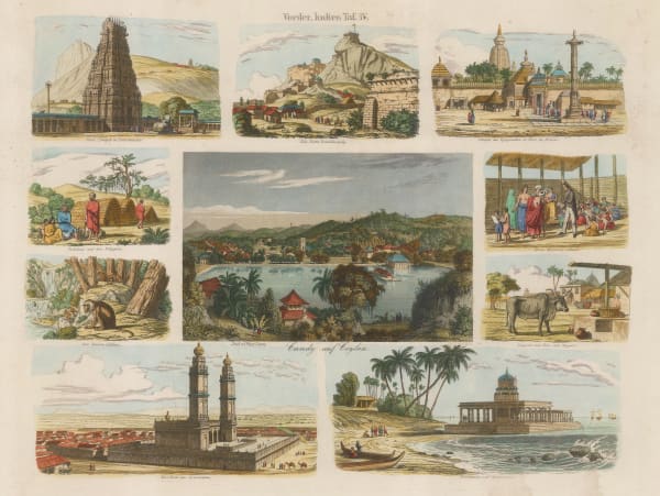 ECS Schmidt, Sri Lanka - Kandy, 1830