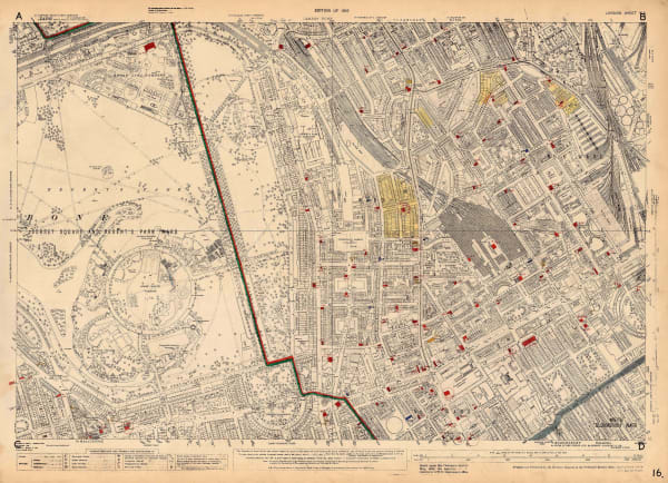 Ordnance Survey, Regents Park, 1935 c.