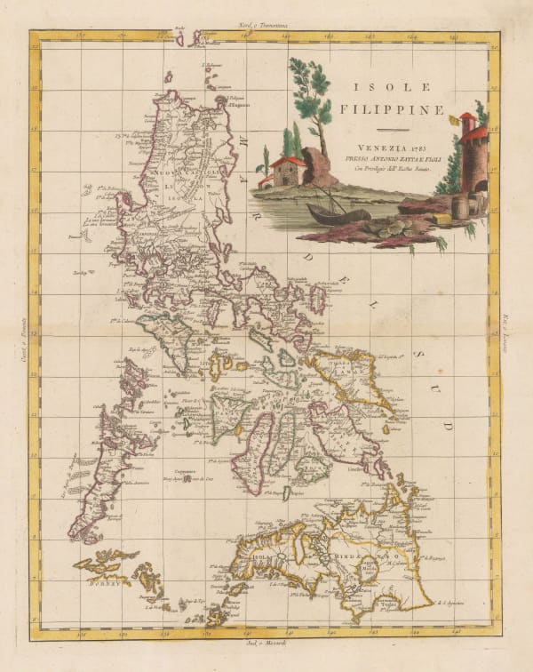 Antonio Zatta, Philippine Islands, 1785