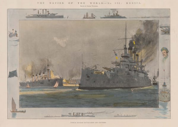 Illustrated London News (ILN), Imperial Russian Battleships , 1902
