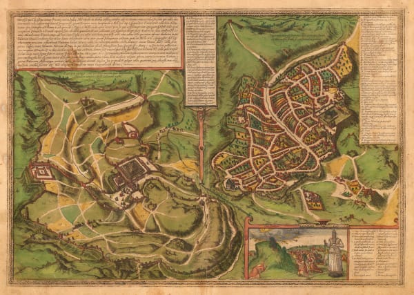 Georg Braun & Frans Hogenberg, Jerusalem, 1578