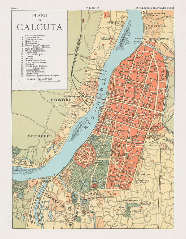 Enciclopedia Segui, Kolkata (Calcutta), 1910 (c.)