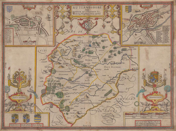John Speed, Rutlandshire, 1627