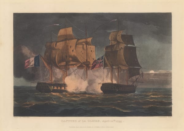 James Jenkins, Capture of La Gloire, 1816