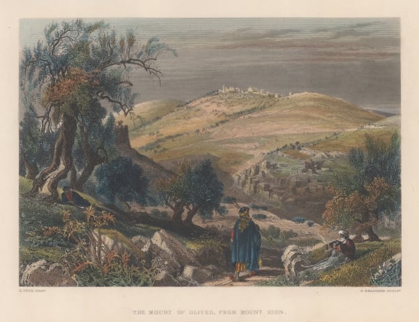 Col. Charles Wilson, Holy Land - Mount of Olives, 1886