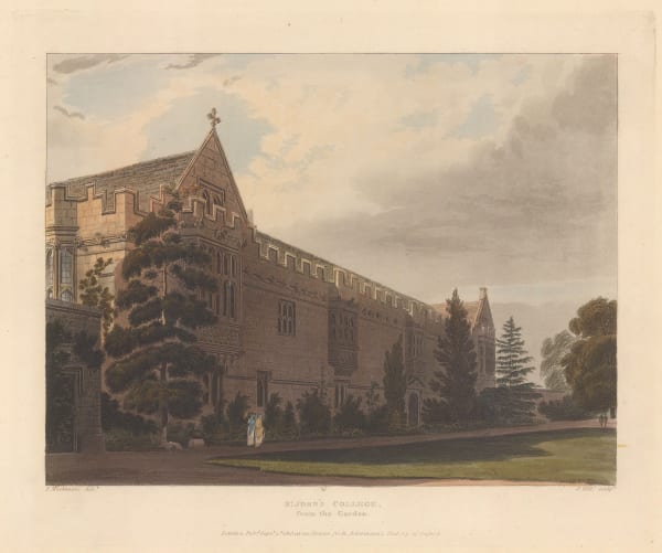 Rudolph Ackermann, Oxford University - St John's College, 1814