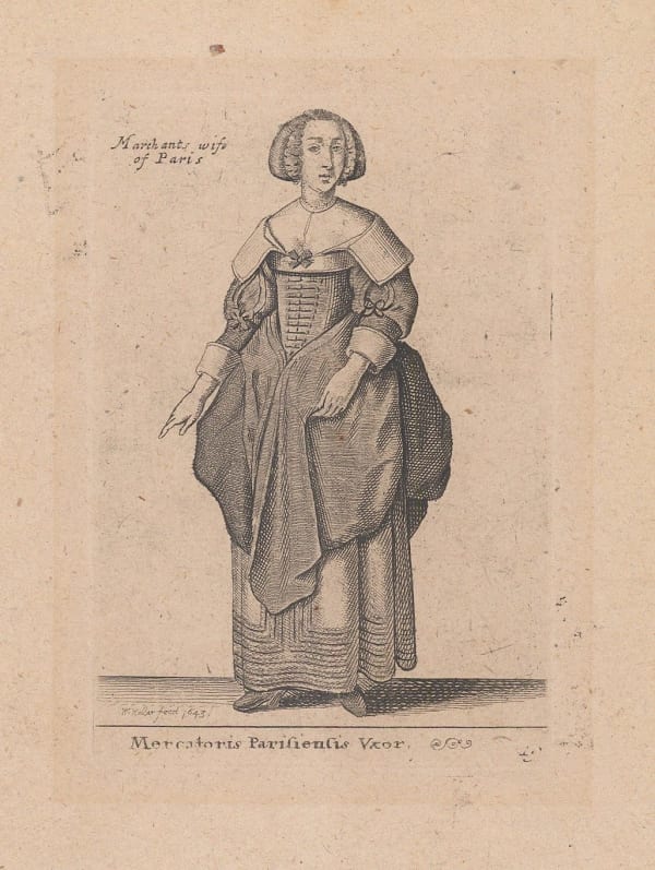 Wenceslaus Hollar, France - Theatrv Mvliervm, 1794