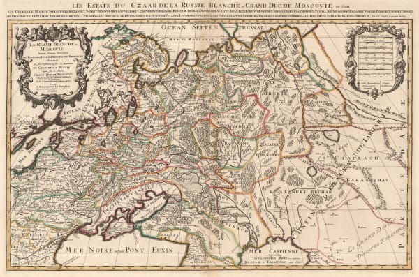 Alexis-Hubert Jaillot, European Russia, Baltic States, Poland & Ukraine, 1695 c.