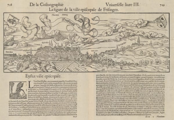 Sebastian Münster, Freising, Bavaria, 1552