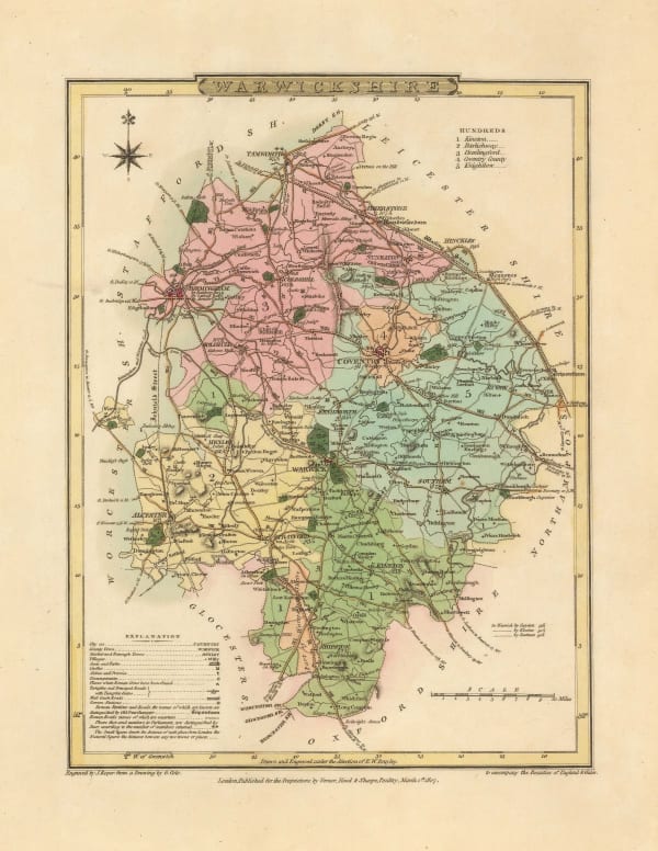 Cole & Roper, Warwickshire, 1807