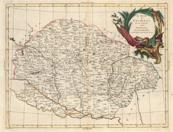 Antonio Zatta, Hungary, 1781