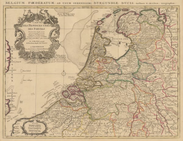 Covens (Jean) & Mortier (Cornelius), Netherlands, Belgium and Luxembourg, 1730 c.