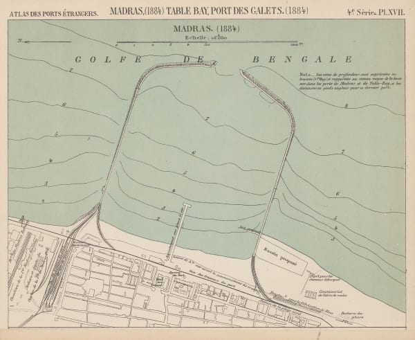 A. Simon, Port of Chennai (Madras), 1884