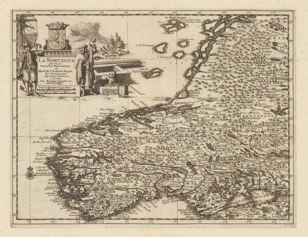 Pieter van der Aa, Norway, 1714