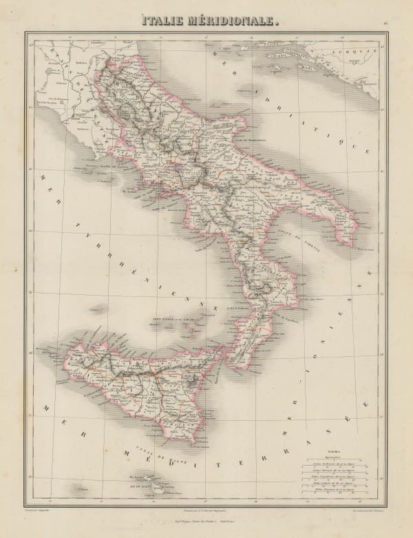 J. Migeon, Southern Italy and Sicily, 1890 c.