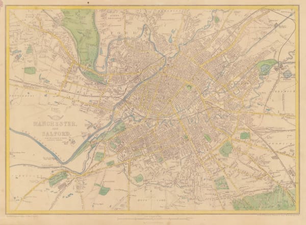 Edward Weller, Manchester and Salford, 1863