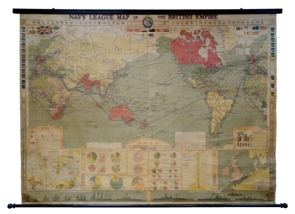 George Philip & Son Ltd., Navy League Map of the British Empire, 1932 c.