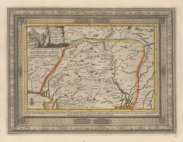 Pieter van der Aa, 'T Ryk van den Grooten Mogol, 1714