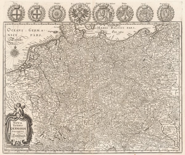 Matthäus Merian, Germany and the Holy Roman Empire, 1646