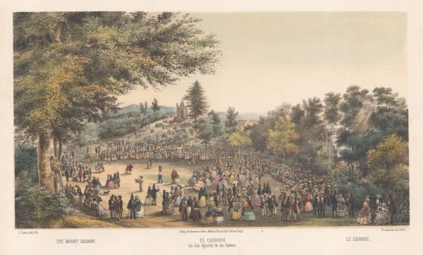 Casimiro Castro, Mexico - Mexico City , San Agustin de las Cuevas, 1870 c.