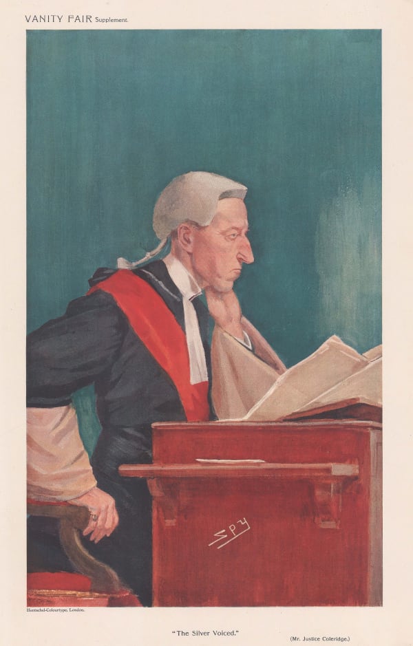 Vanity Fair, London - Portrait - Bernard Coleridge, 1909