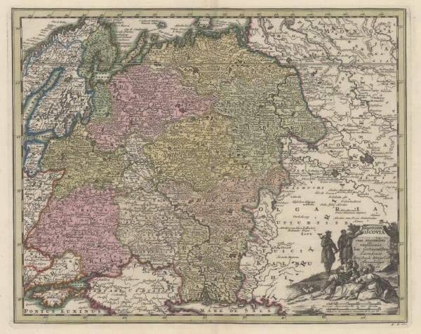 Christoph & Johann Christoph Weigel, European Russia, 1720 c.