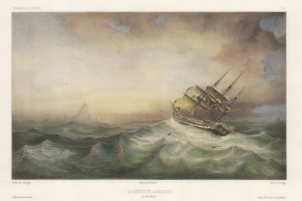 Auguste-Nicolas Vaillant, Chile - Cape Horn, 1850 c.