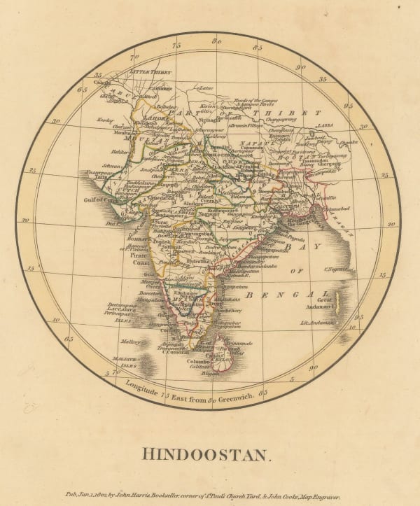 George Cooke, Hindoostan, 1800