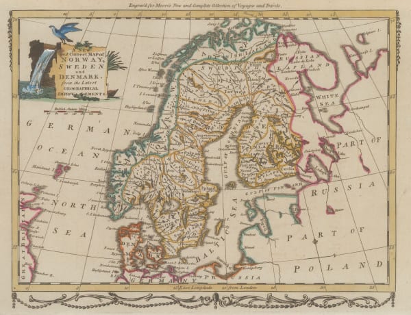 John Hamilton Moore, Scandinavia, 1780 c.