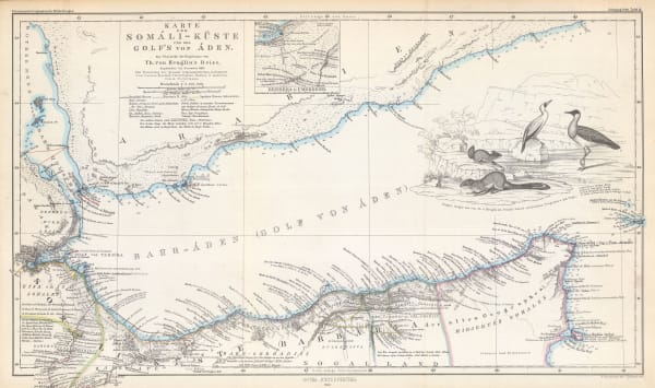 Justus Perthes, Gulf of Aden, 1860