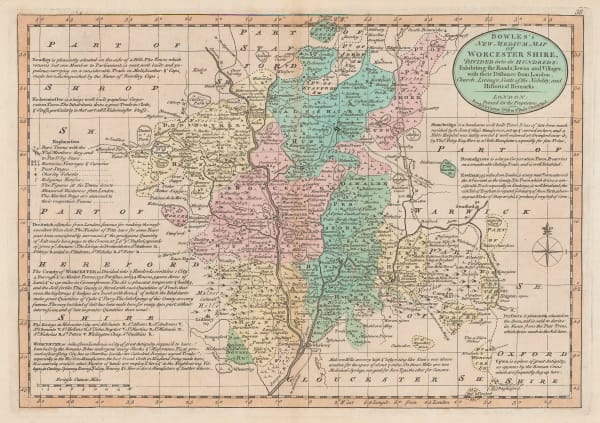 Bowles & Carver, Worcestershire, 1785 c