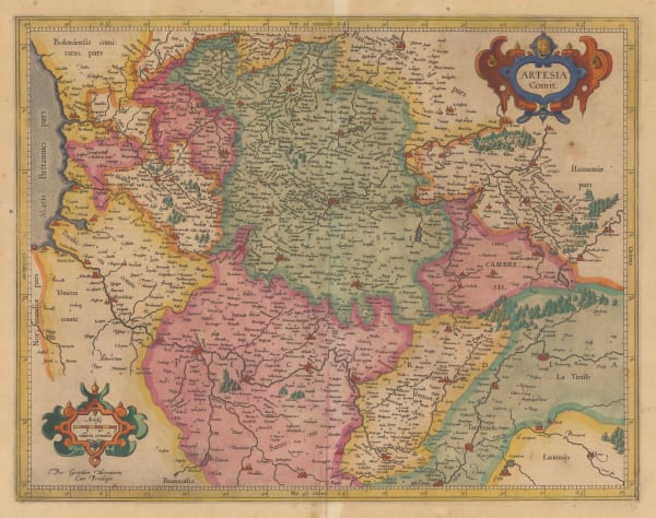 Mercator Hondius, Artois, 1619