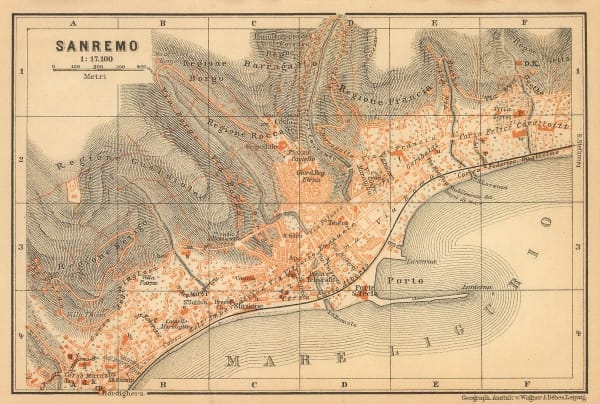 Karl Baedeker, Sanremo, 1892