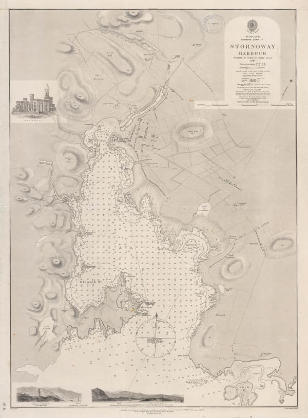 British Admiralty, Stornoway Harbour, 1874