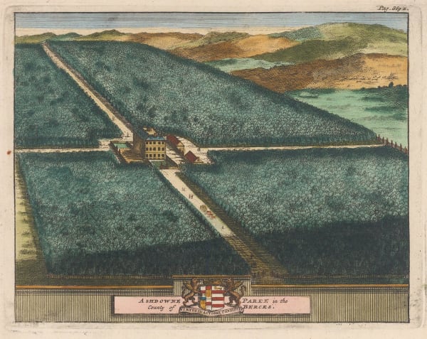 Pieter Van der Aa, Ashdowne Park, Berkshire, 1727