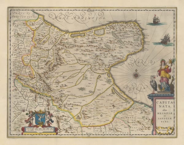Willem & Jan Blaeu, Foggia, Puglia, 1650