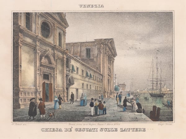 Giovanni Pividor, Italy - Venice, Santa Maria del Rosario (I Gesuati), 1869