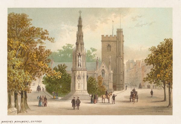 Thomas Nelson, Oxford - Martyrs' Memorial, 1889
