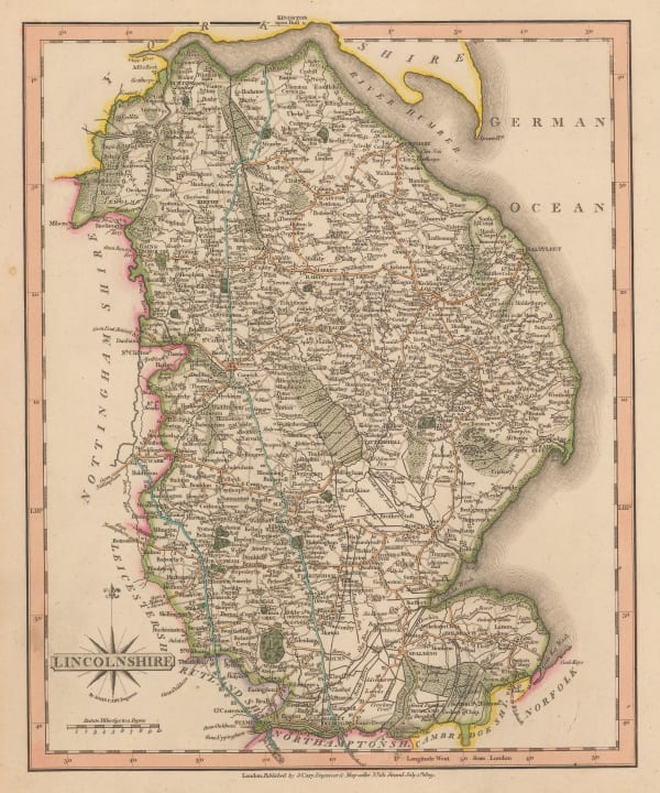 John Cary, Lincolnshire , 1809