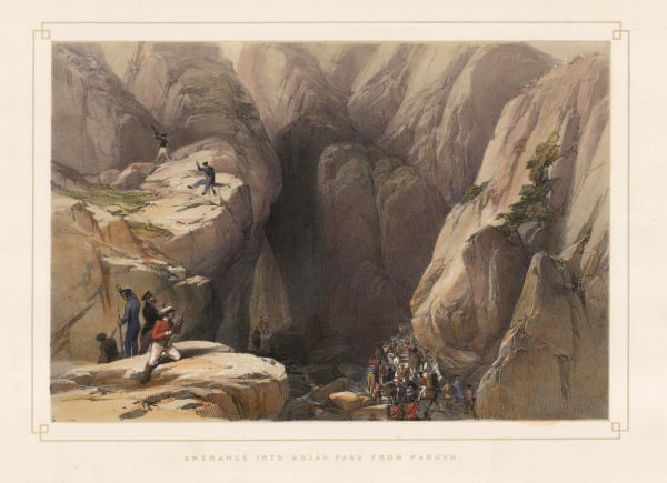 Dr. James Atkinson, Afghanistan - Koojak Pass, Balochistan, 1842