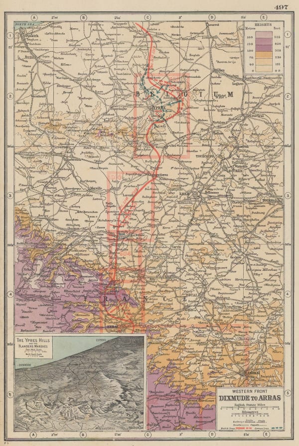 Harmsworth, Dixmude to Arras, 1920 c.