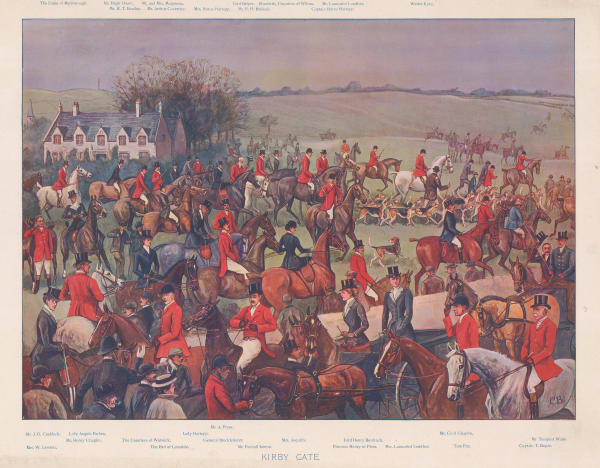 Vanity Fair, Fox Hunting - Quorn Hunt, 1901