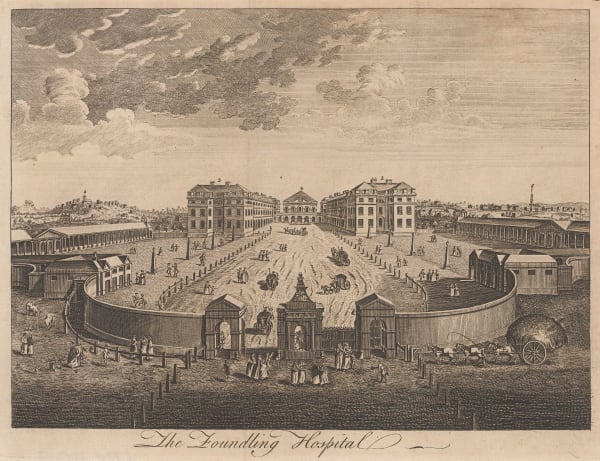 London Magazine, London - Foundling Hospital, 1762
